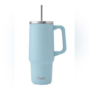 S'well Powder Blue Insulated Tumbler with Handle